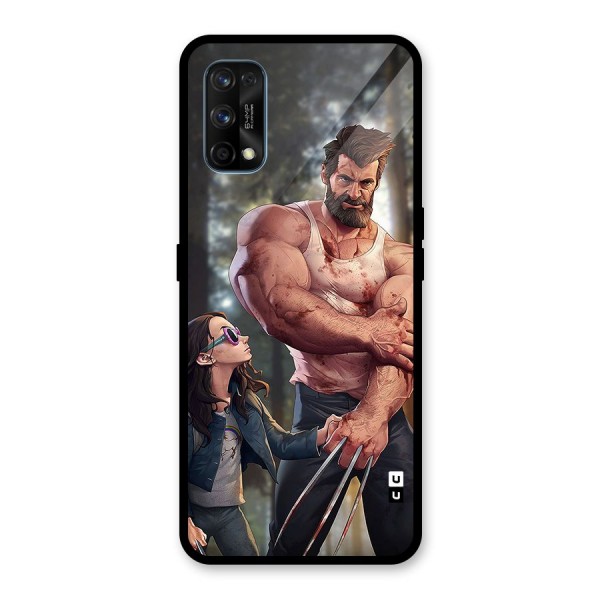 Laura Logan Glass Back Case for Realme 7 Pro