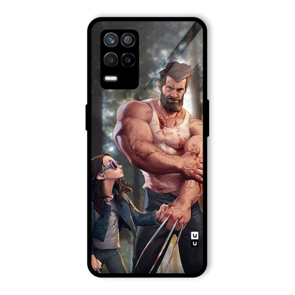 Laura Logan Glass Back Case for Realme 8s 5G