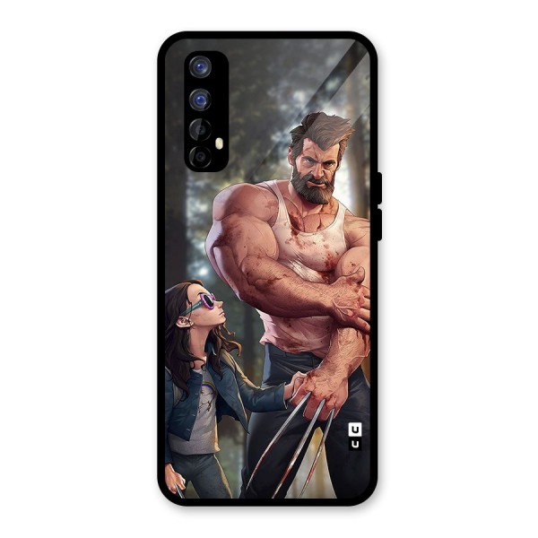 Laura Logan Glass Back Case for Realme Narzo 20 Pro