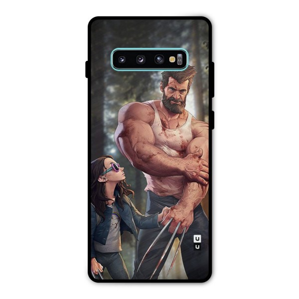 Laura Logan Metal Back Case for Galaxy S10 Plus