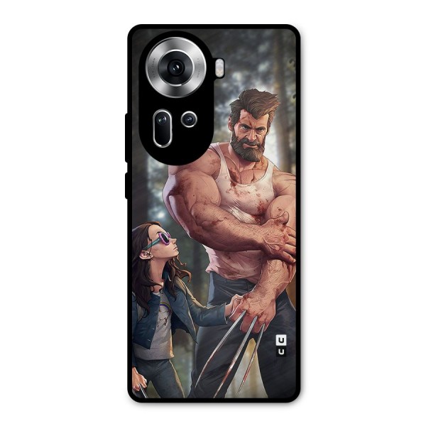 Laura Logan Metal Back Case for Oppo Reno11 5G