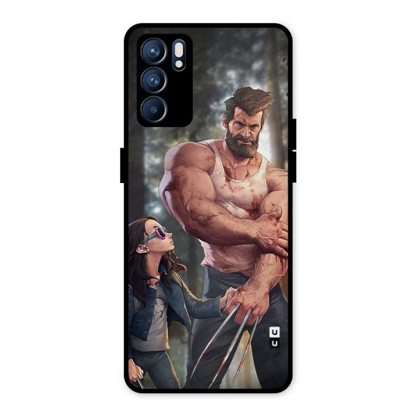 Laura Logan Metal Back Case for Oppo Reno6 5G