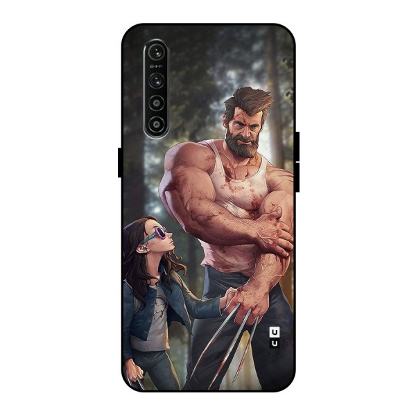 Laura Logan Metal Back Case for Realme XT