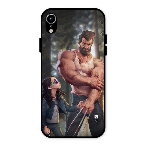 Laura Logan Metal Back Case for iPhone XR