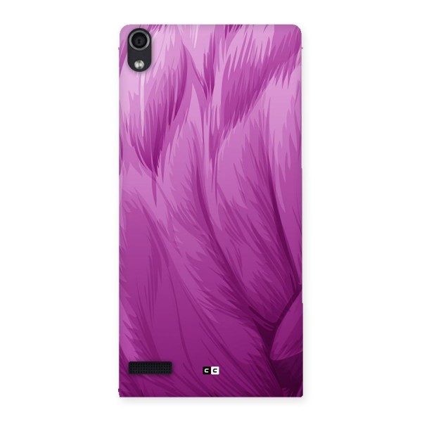 Lavender Furrs Back Case for Ascend P6