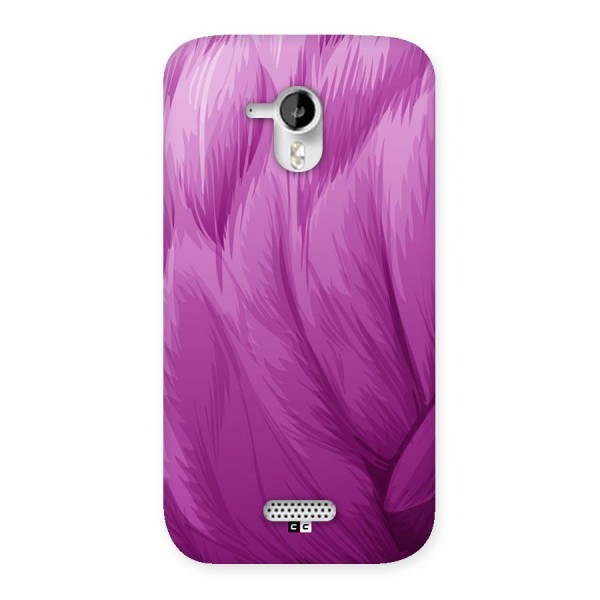 Lavender Furrs Back Case for Canvas HD A116