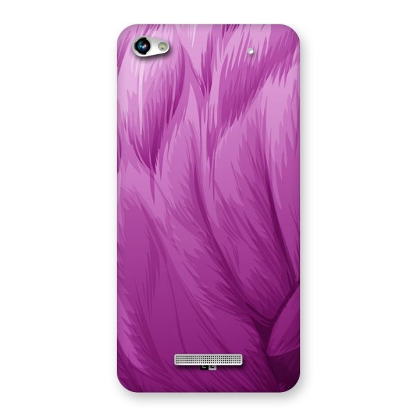 Lavender Furrs Back Case for Canvas Hue 2 A316