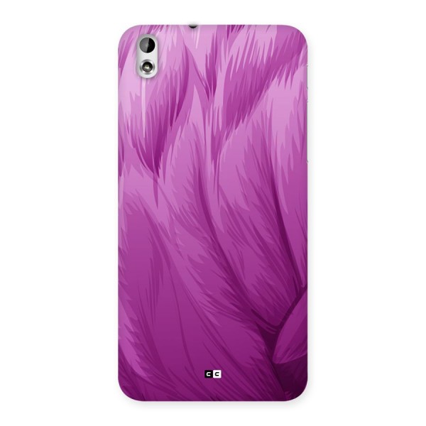 Lavender Furrs Back Case for Desire 816