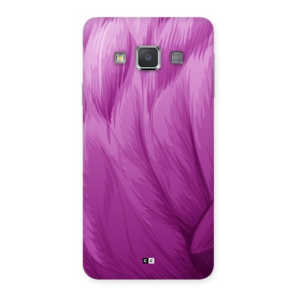 Lavender Furrs Back Case for Galaxy A3