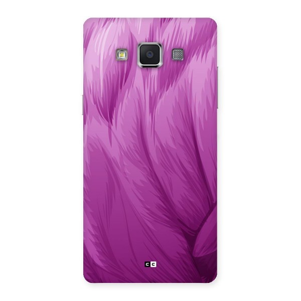 Lavender Furrs Back Case for Galaxy A5