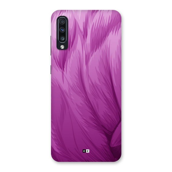 Lavender Furrs Back Case for Galaxy A70s