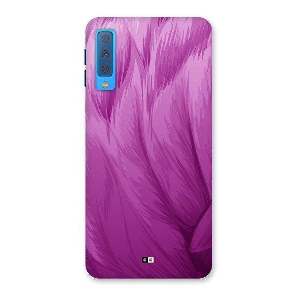 Lavender Furrs Back Case for Galaxy A7 (2018)