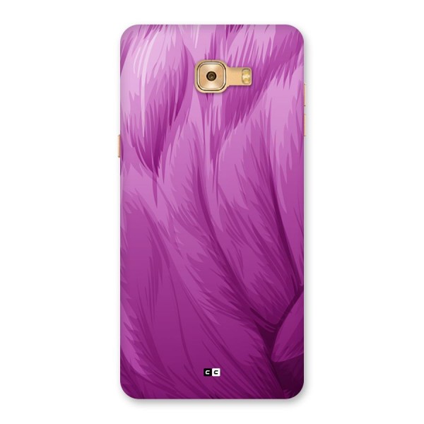 Lavender Furrs Back Case for Galaxy C9 Pro