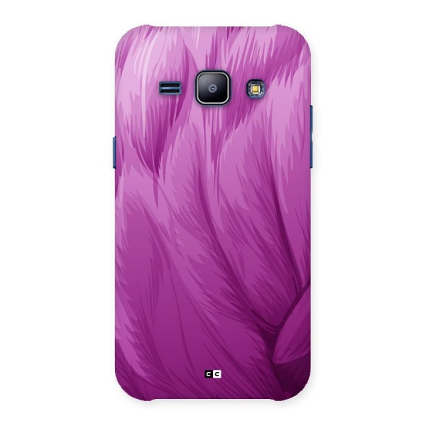 Lavender Furrs Back Case for Galaxy J1