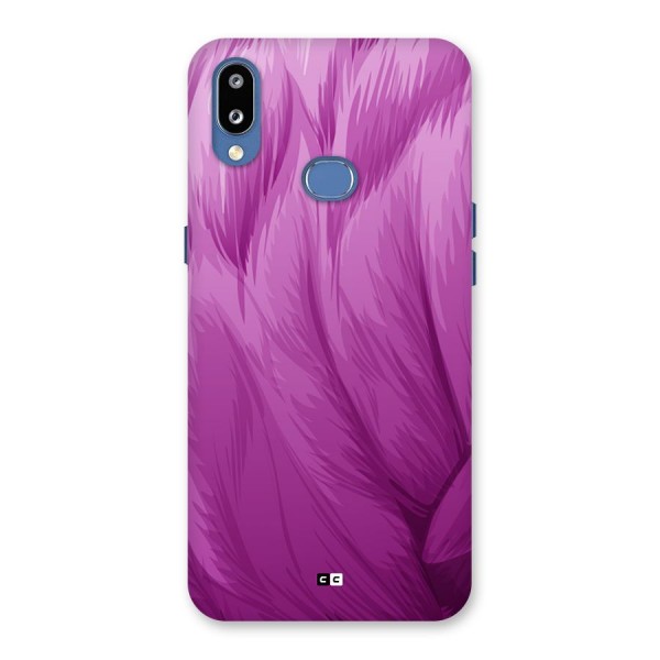 Lavender Furrs Back Case for Galaxy M01s