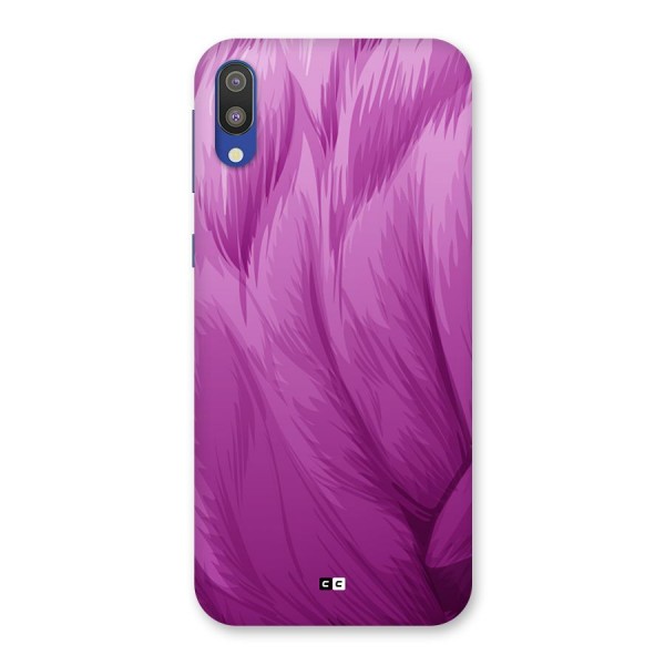 Lavender Furrs Back Case for Galaxy M10