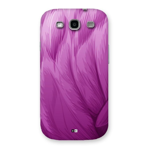 Lavender Furrs Back Case for Galaxy S3