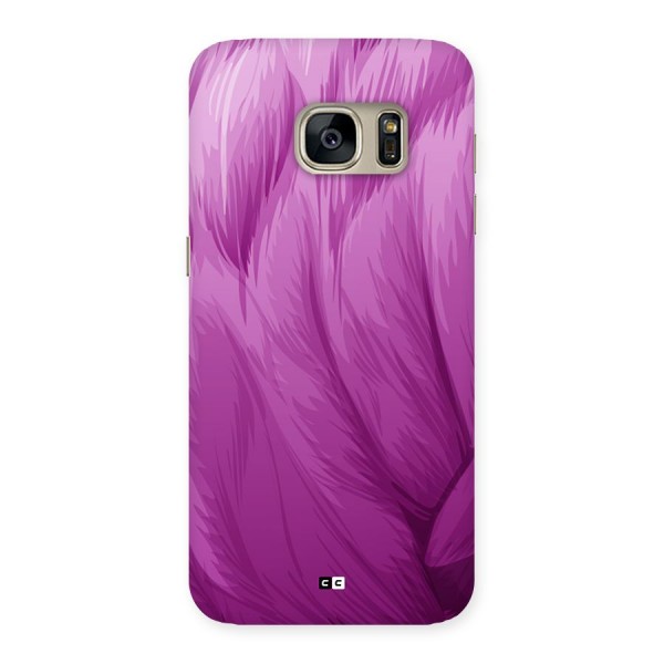 Lavender Furrs Back Case for Galaxy S7