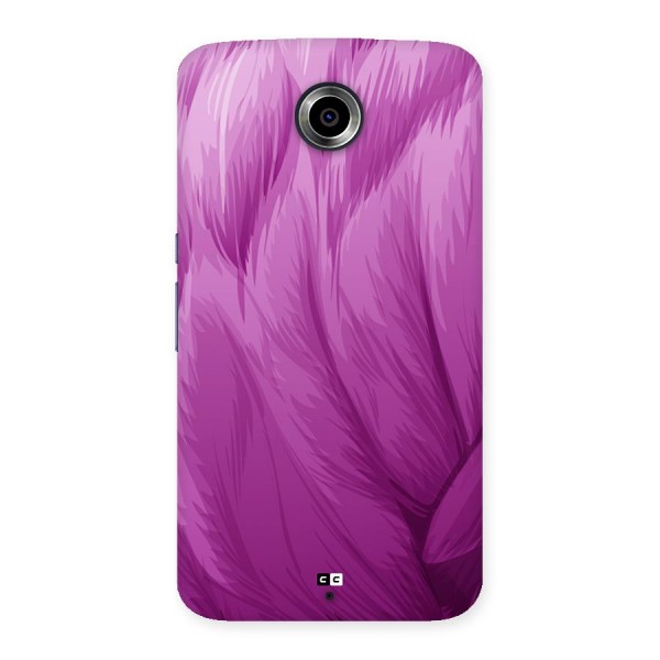 Lavender Furrs Back Case for Google Nexus 6