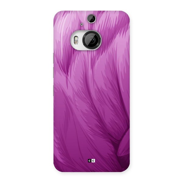 Lavender Furrs Back Case for HTC One M9 Plus