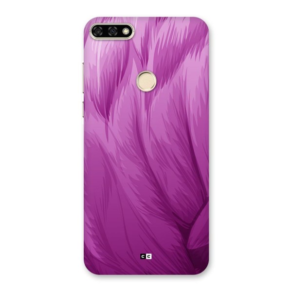 Lavender Furrs Back Case for Honor 7A