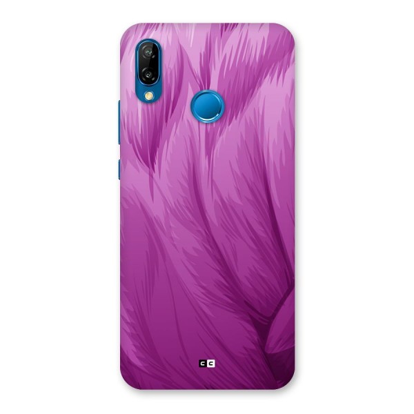 Lavender Furrs Back Case for Huawei P20 Lite