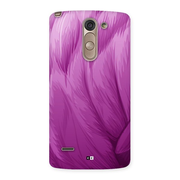 Lavender Furrs Back Case for LG G3 Stylus