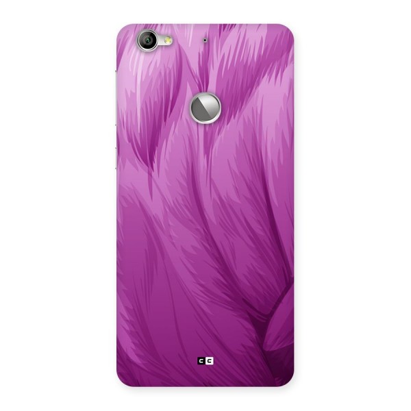 Lavender Furrs Back Case for Le 1S