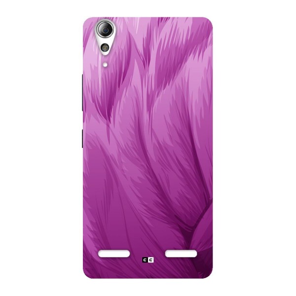 Lavender Furrs Back Case for Lenovo A6000