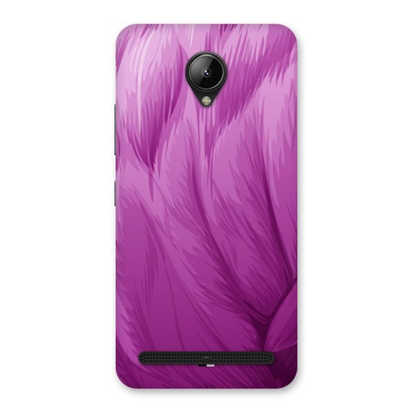 Lavender Furrs Back Case for Lenovo C2