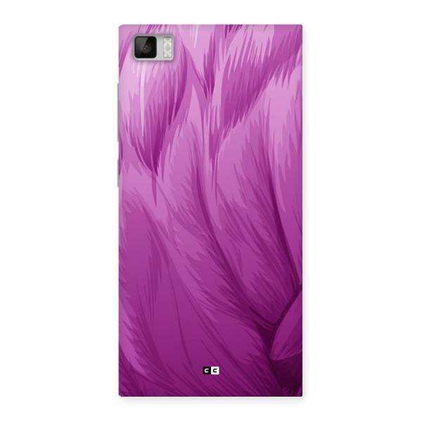 Lavender Furrs Back Case for Mi3