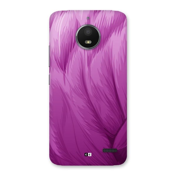 Lavender Furrs Back Case for Moto E4