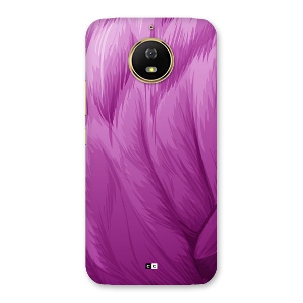 Lavender Furrs Back Case for Moto G5s