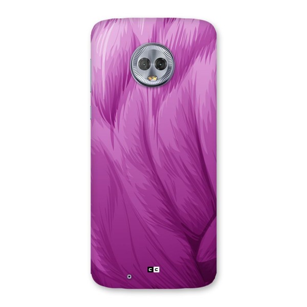 Lavender Furrs Back Case for Moto G6