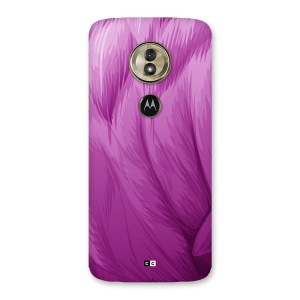 Lavender Furrs Back Case for Moto G6 Play