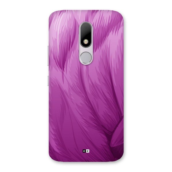 Lavender Furrs Back Case for Moto M