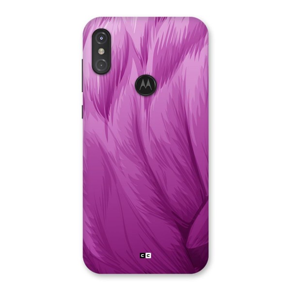 Lavender Furrs Back Case for Motorola One Power