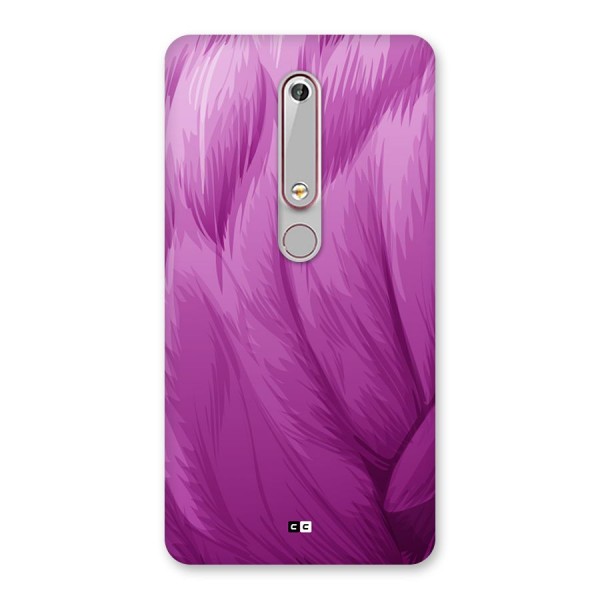 Lavender Furrs Back Case for Nokia 6.1