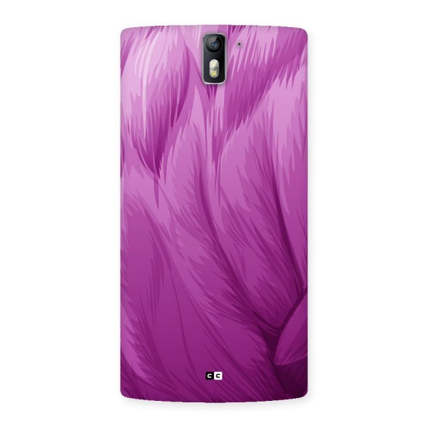 Lavender Furrs Back Case for OnePlus One