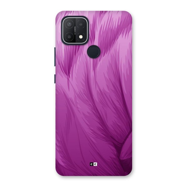 Lavender Furrs Back Case for Oppo A15