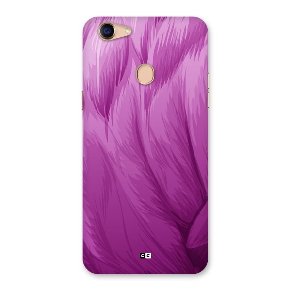 Lavender Furrs Back Case for Oppo F5