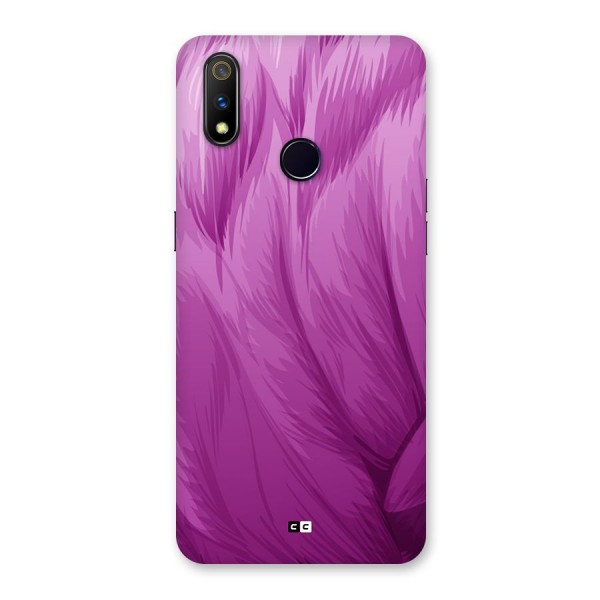 Lavender Furrs Back Case for Realme 3 Pro