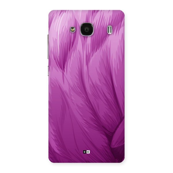 Lavender Furrs Back Case for Redmi 2 Prime