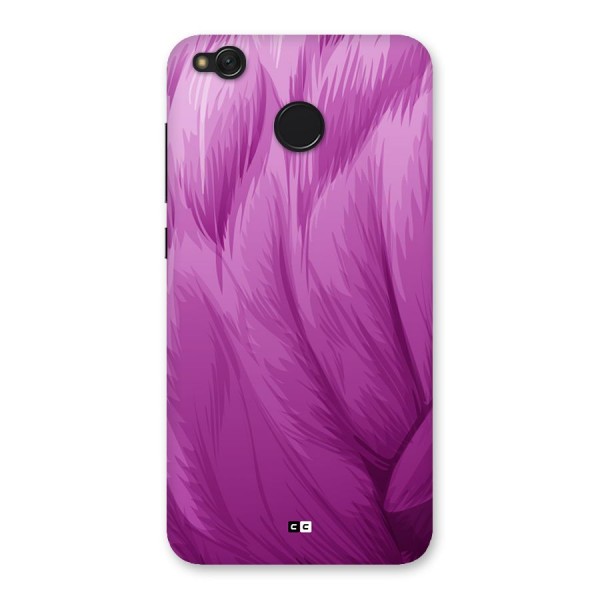 Lavender Furrs Back Case for Redmi 4