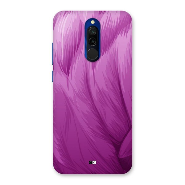 Lavender Furrs Back Case for Redmi 8