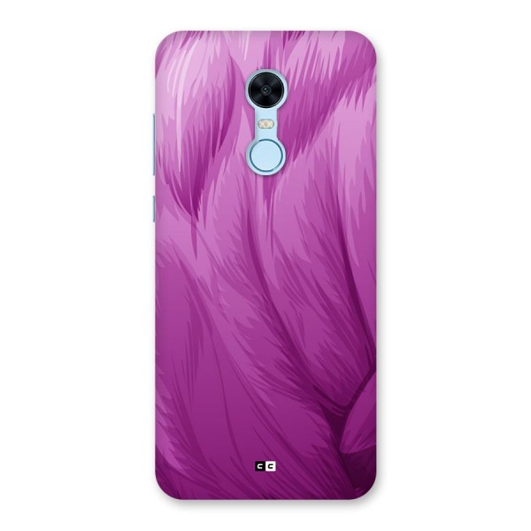 Lavender Furrs Back Case for Redmi Note 5