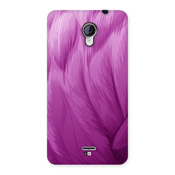 Lavender Furrs Back Case for Unite 2 A106