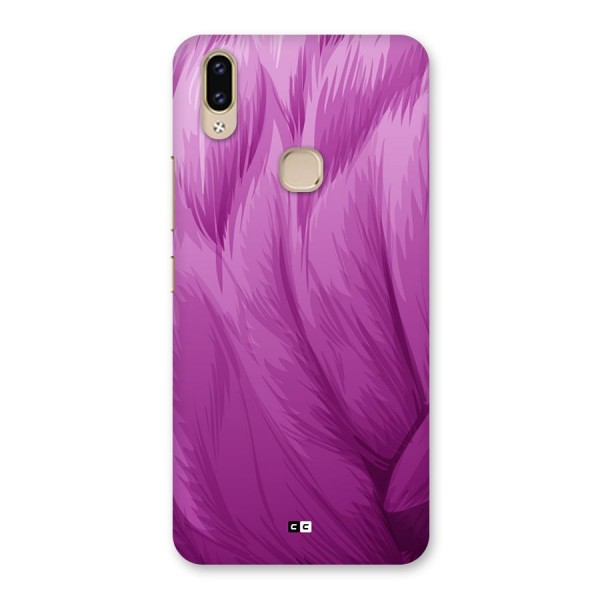 Lavender Furrs Back Case for Vivo V9 Youth