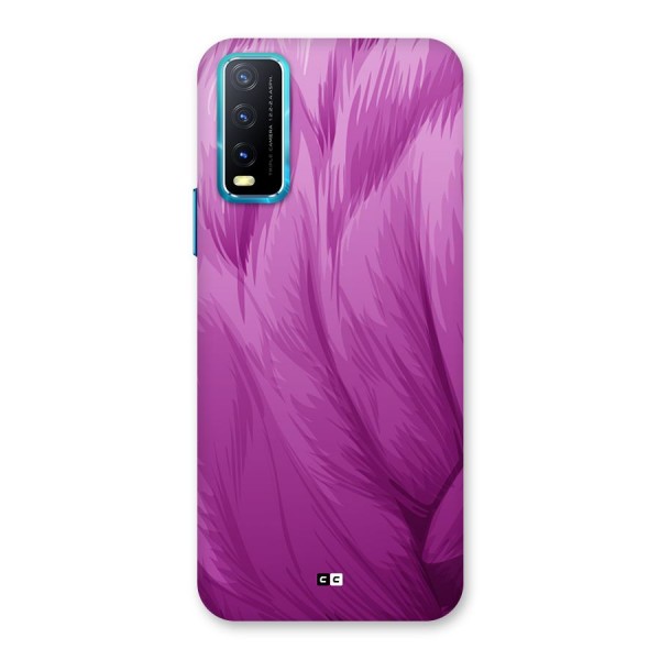 Lavender Furrs Back Case for Vivo Y12s