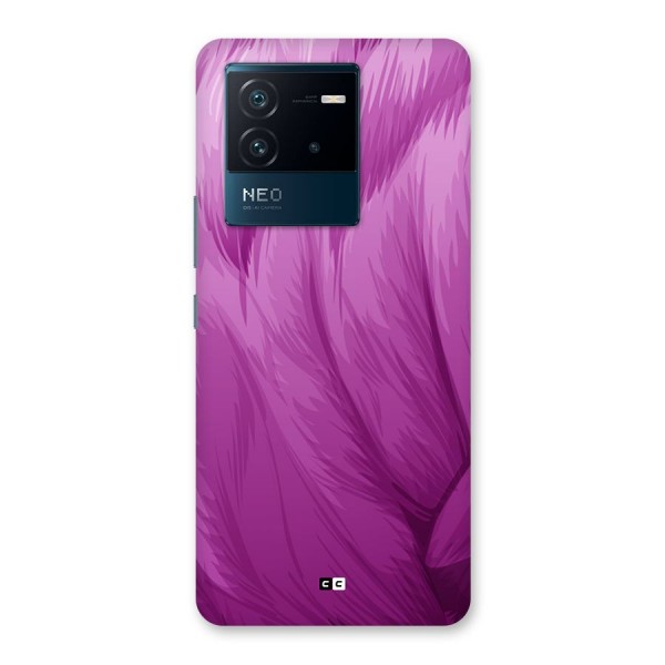 Lavender Furrs Back Case for Vivo iQOO Neo 6 5G